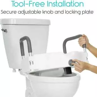 Vive Raised Toilet Seat