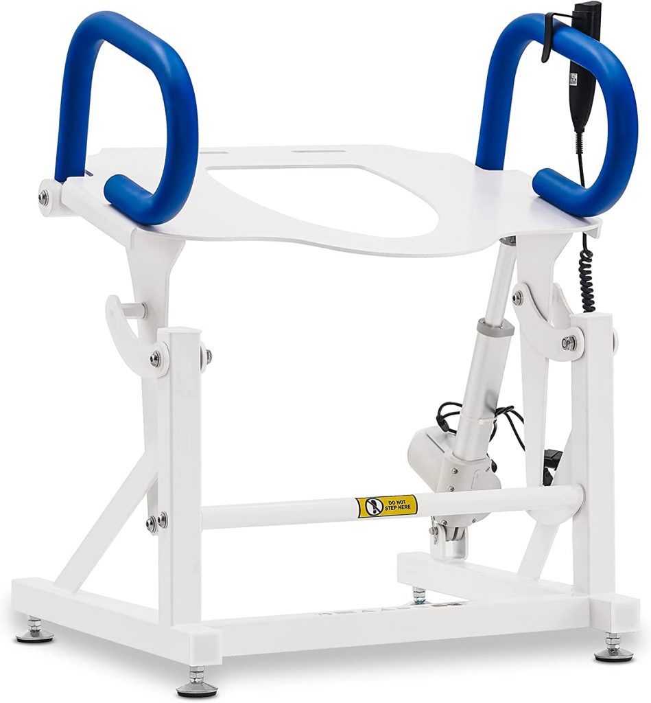 Electric Toilet Seat Lift with Handles