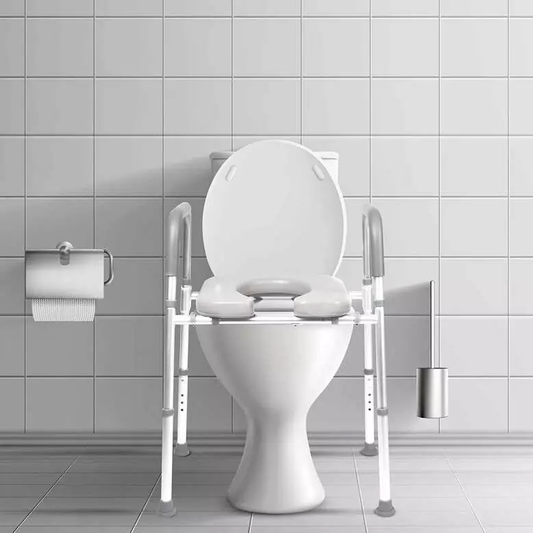 Xilingol Raised Toilet Seat With Handles