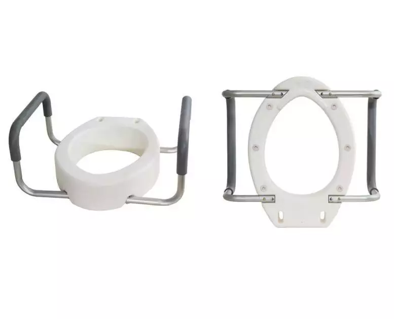Drive Medical Premium Toilet Seat Riser With Removable Arms