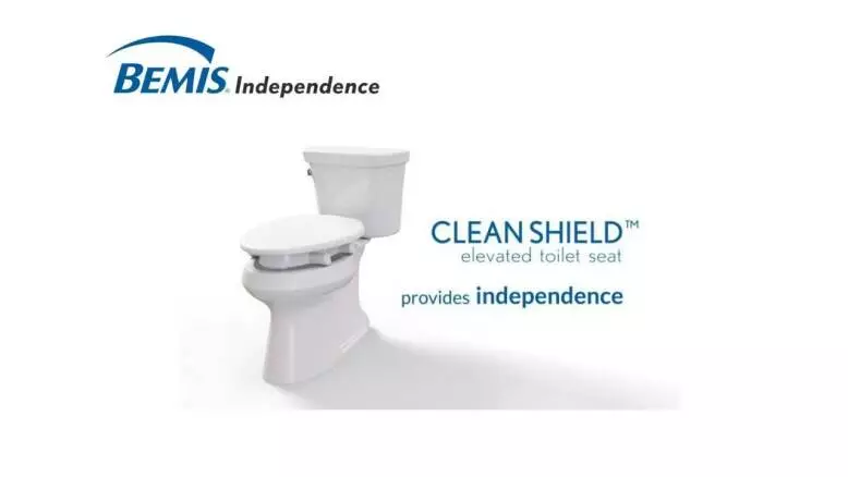 Bemis Clean Shield Elevated Toilet Seat